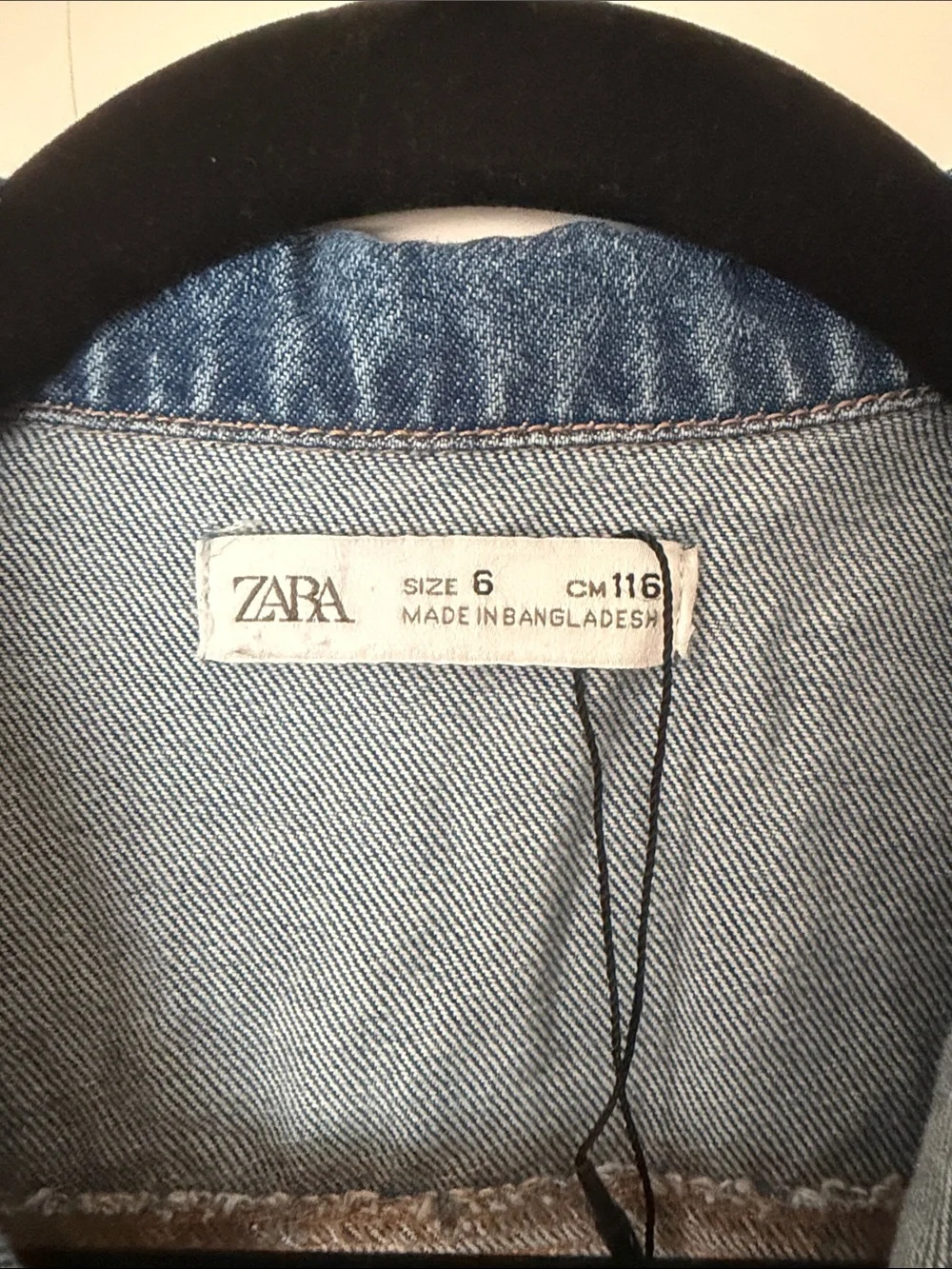 Zara Kids Light Blue Denim Jumpsuit with Cargo Pockets